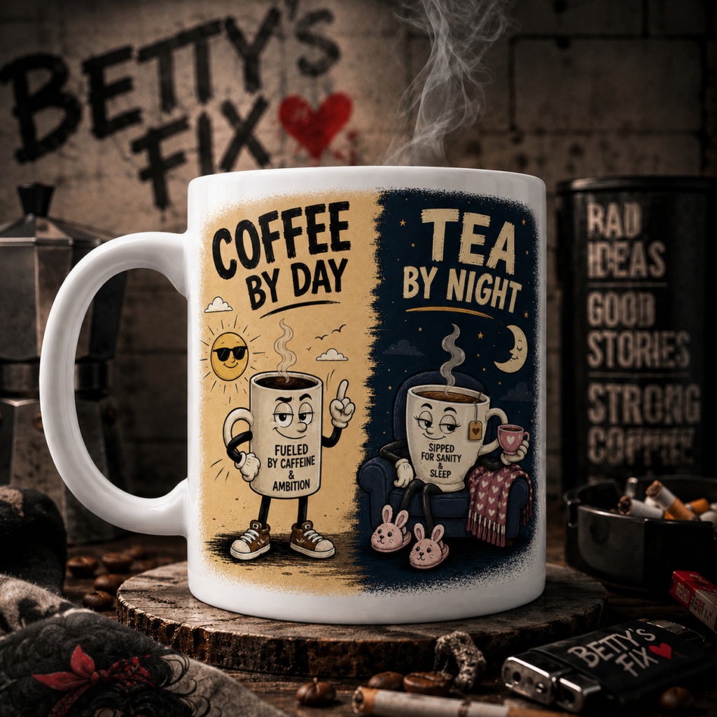 Coffee By Day Tea By Night